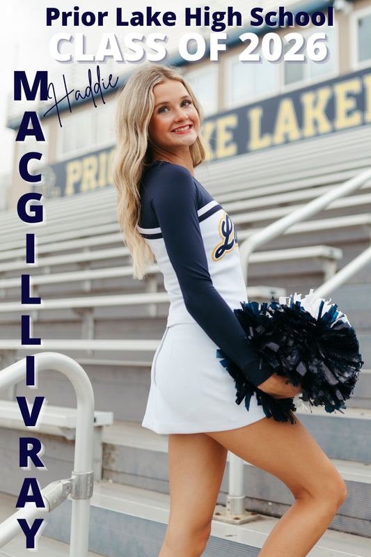 DESIGN ONLY -Senior Posters. Individual poster for each player.