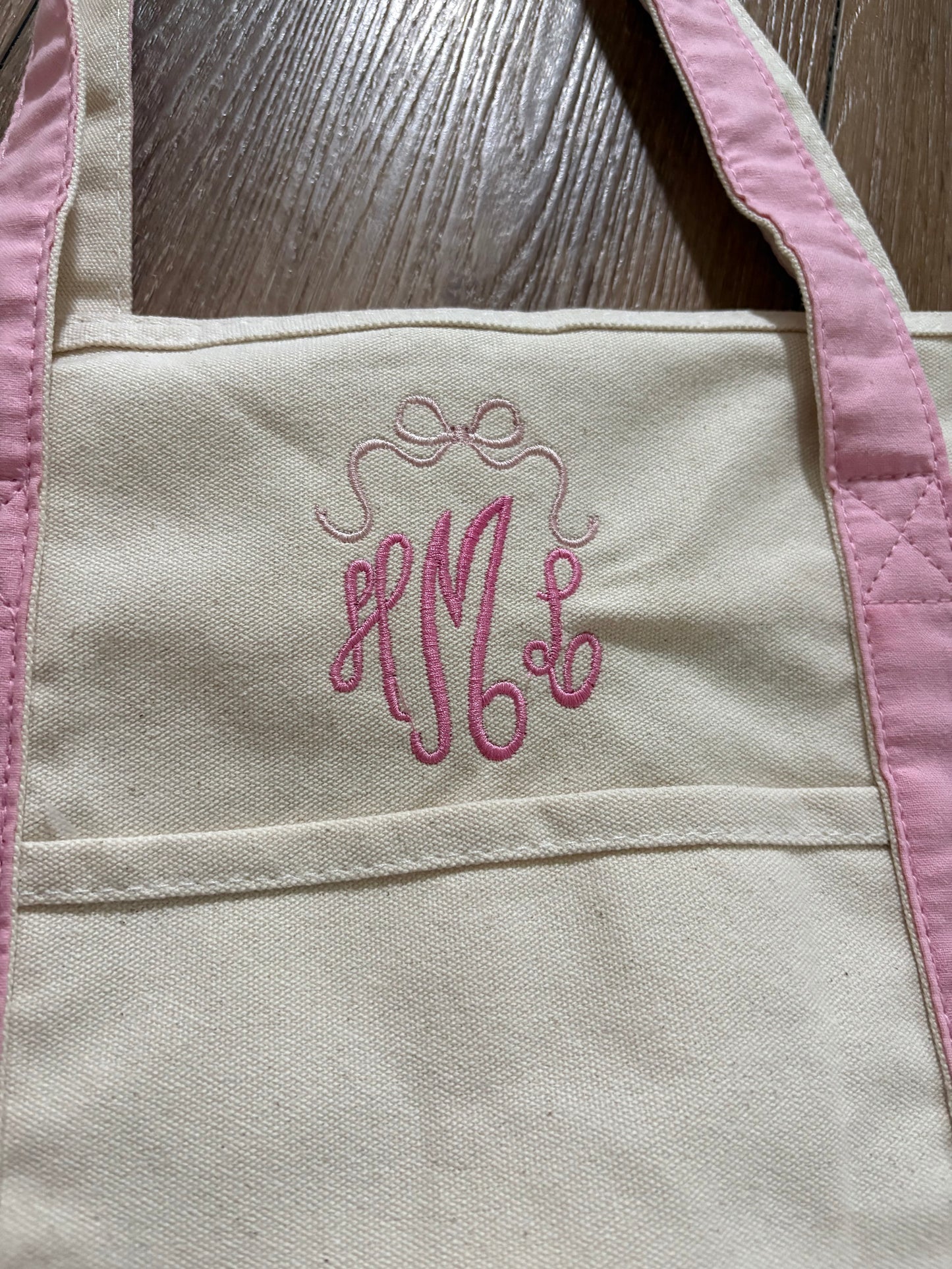 Embroidery Bag with monogram!