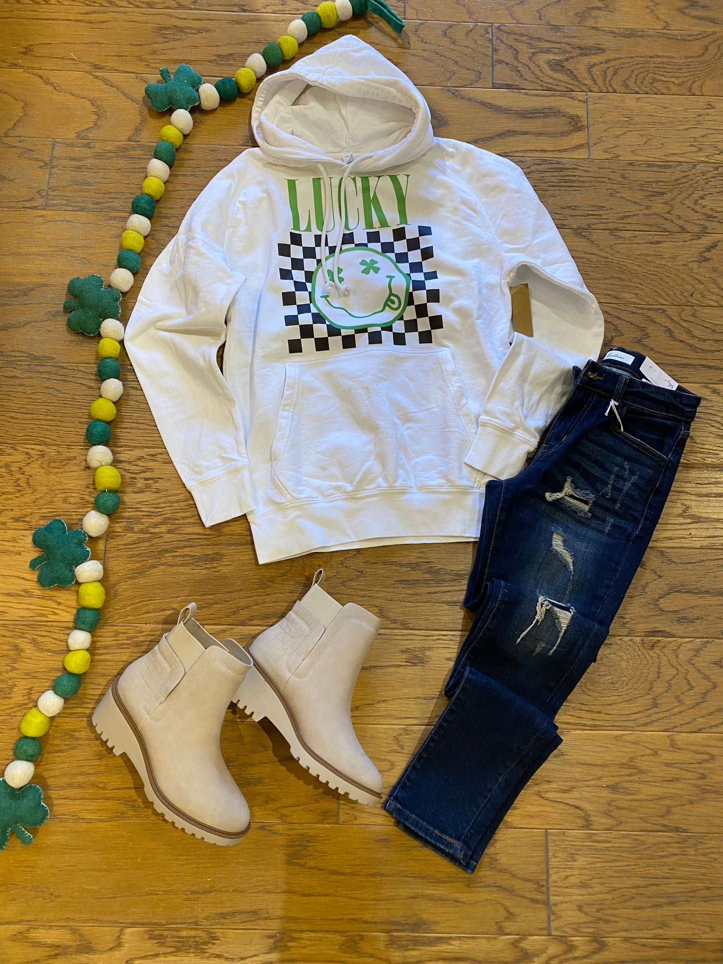 Crazy Lucky hoodie