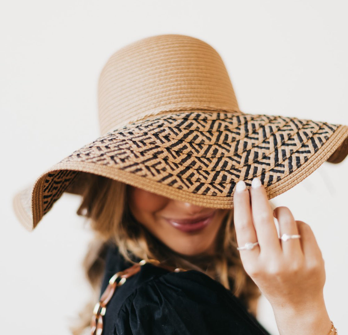 Waikiki wide brimmed sun hat 