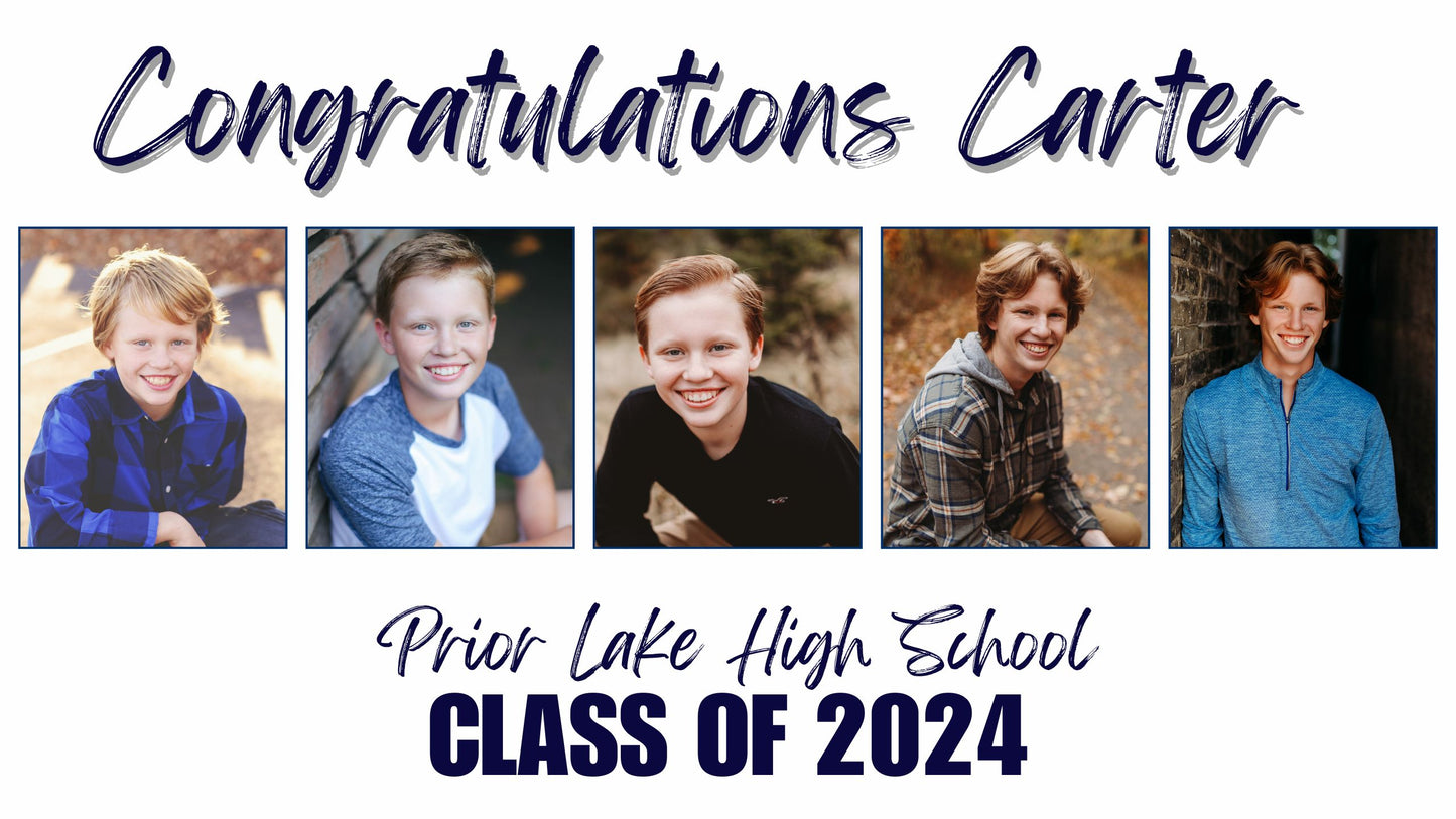 Senior Banner for grad party