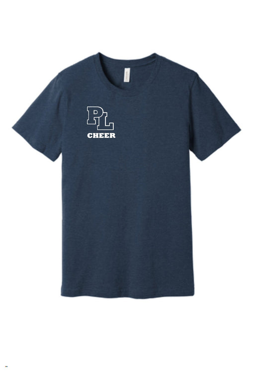 long sleeve tee PL cheer SMALL logo