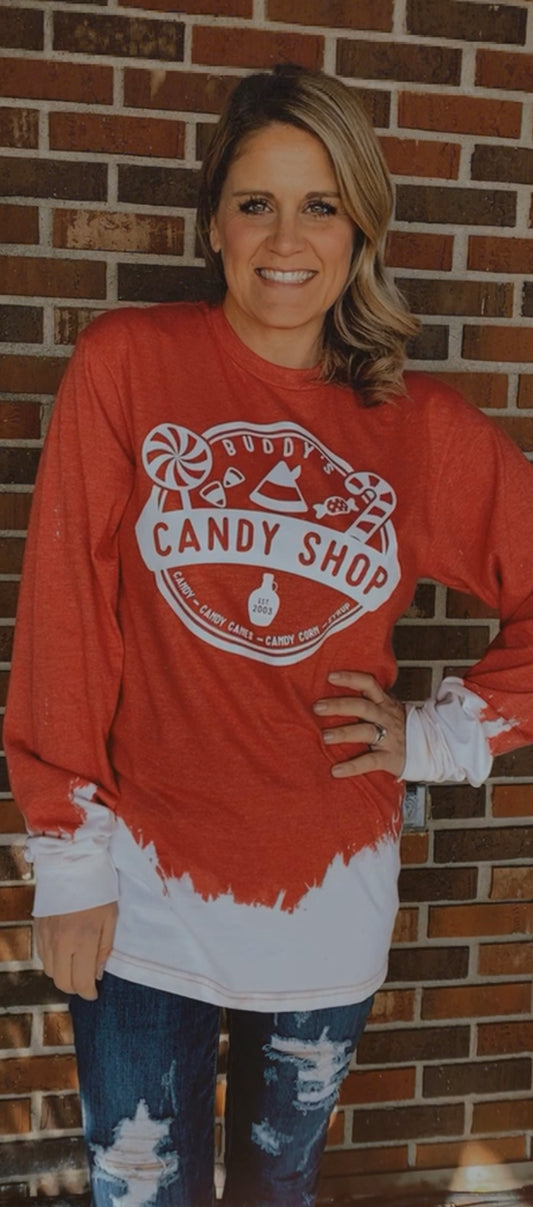 Buddy's Candy Shop Long sleeve Tee