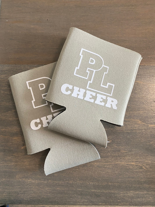PL Cheer Koozie Grey or Navy