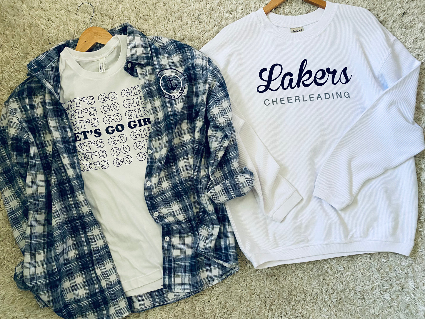 Pl cheer Tee- Let’s go