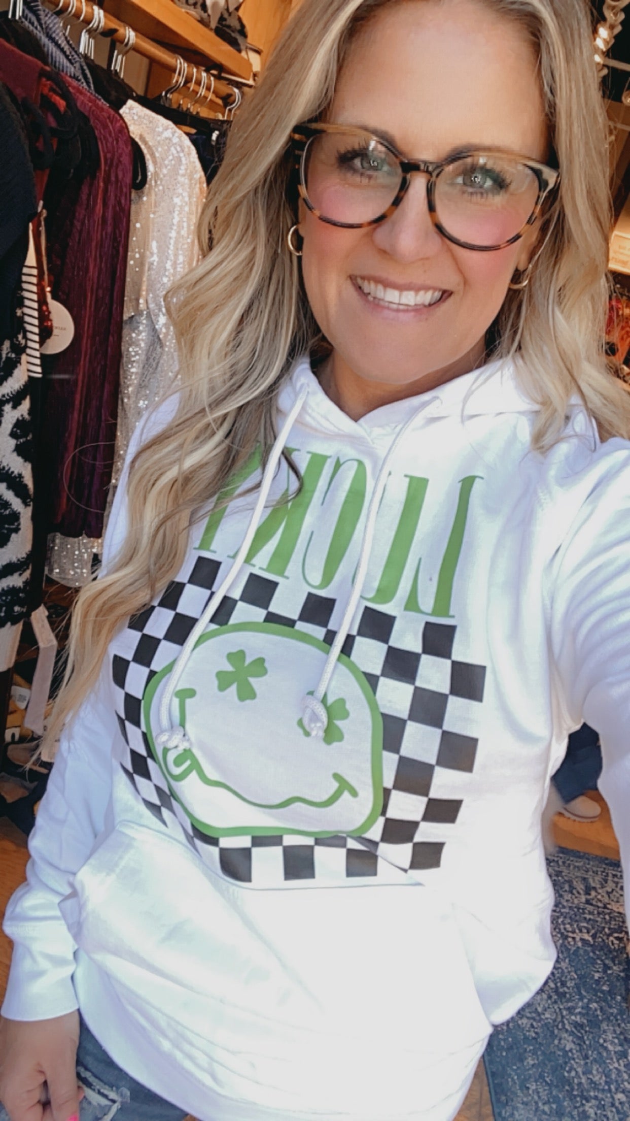 Crazy Lucky hoodie