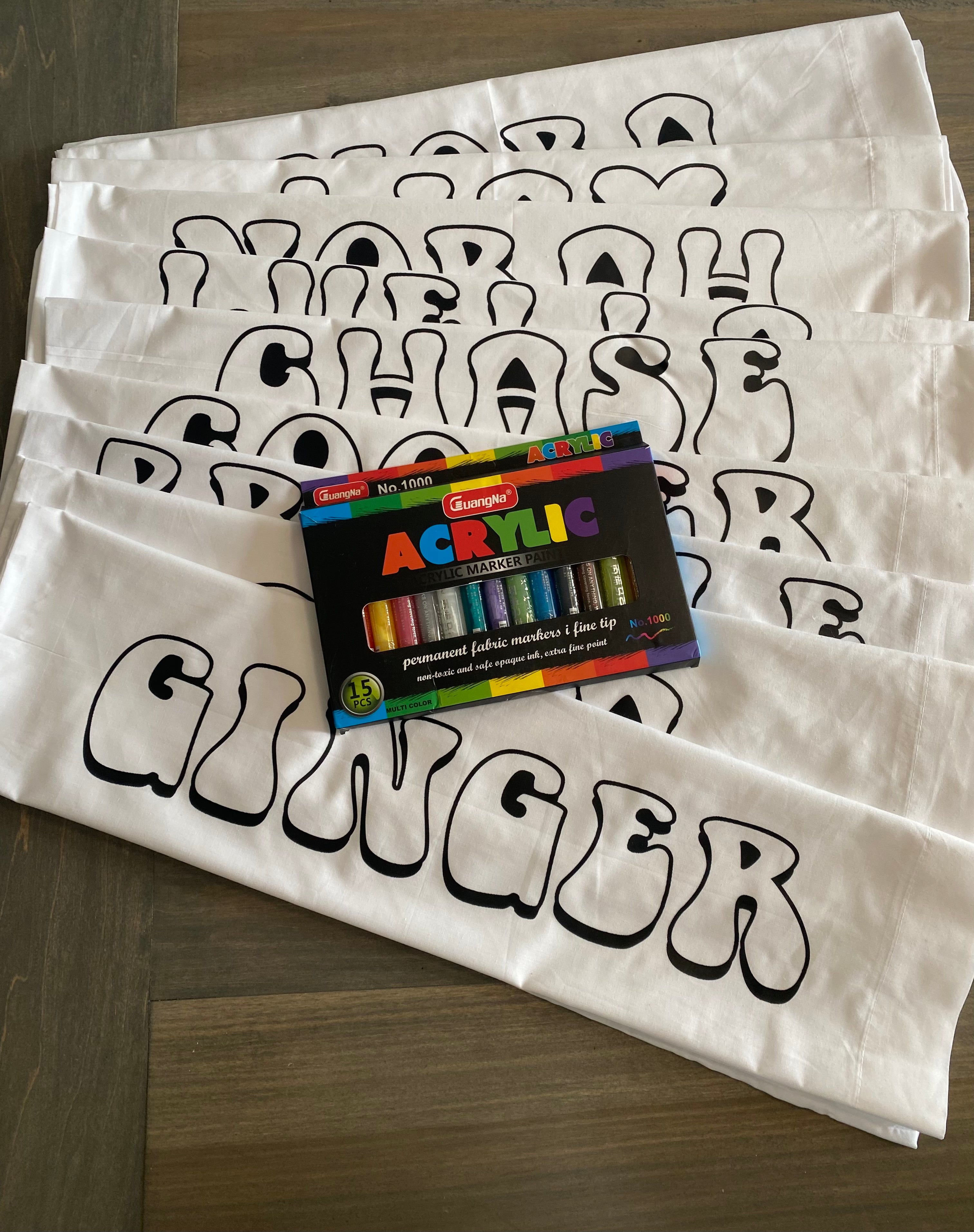 Color me Pillowcases!