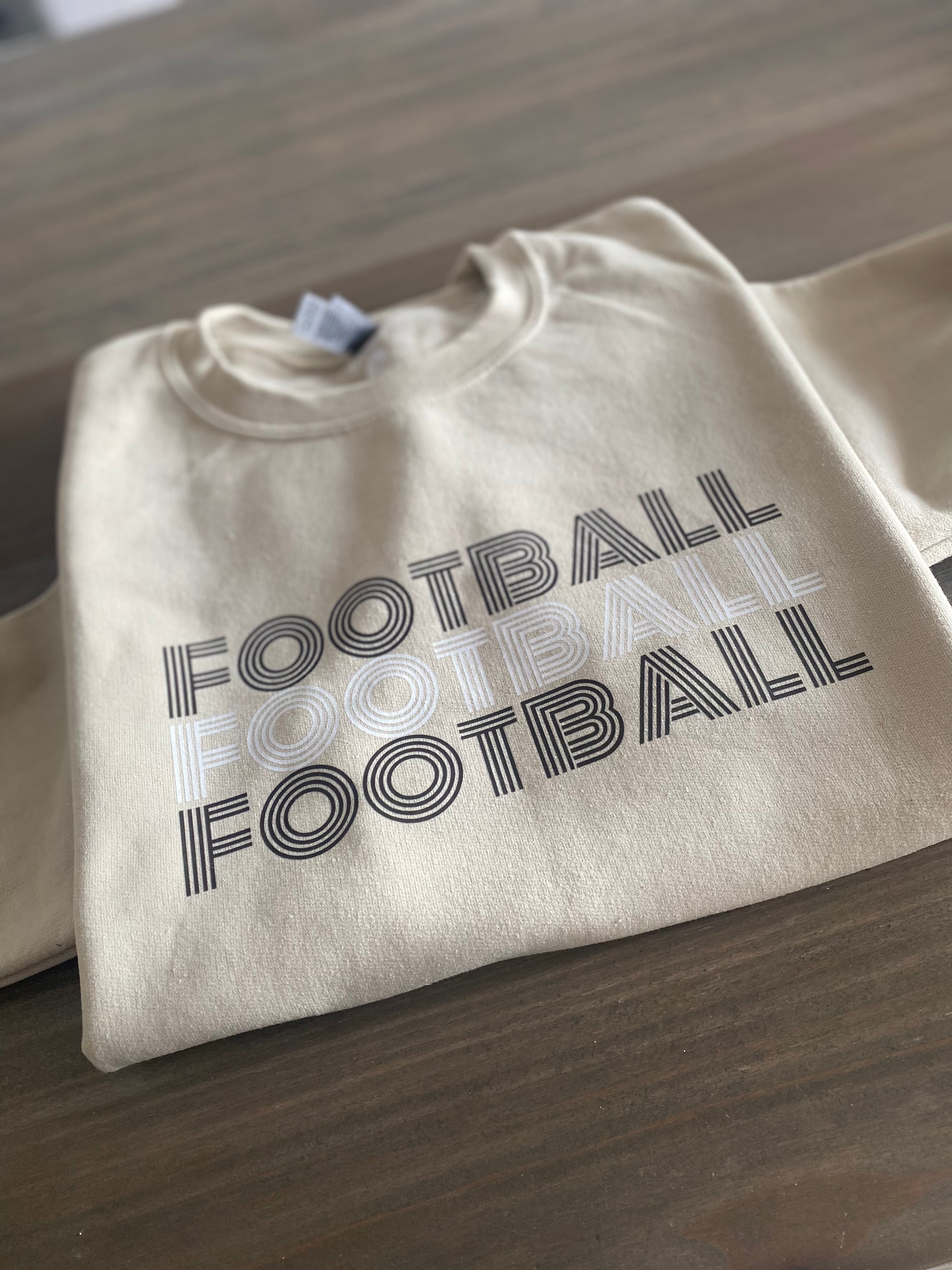 Football crew neck