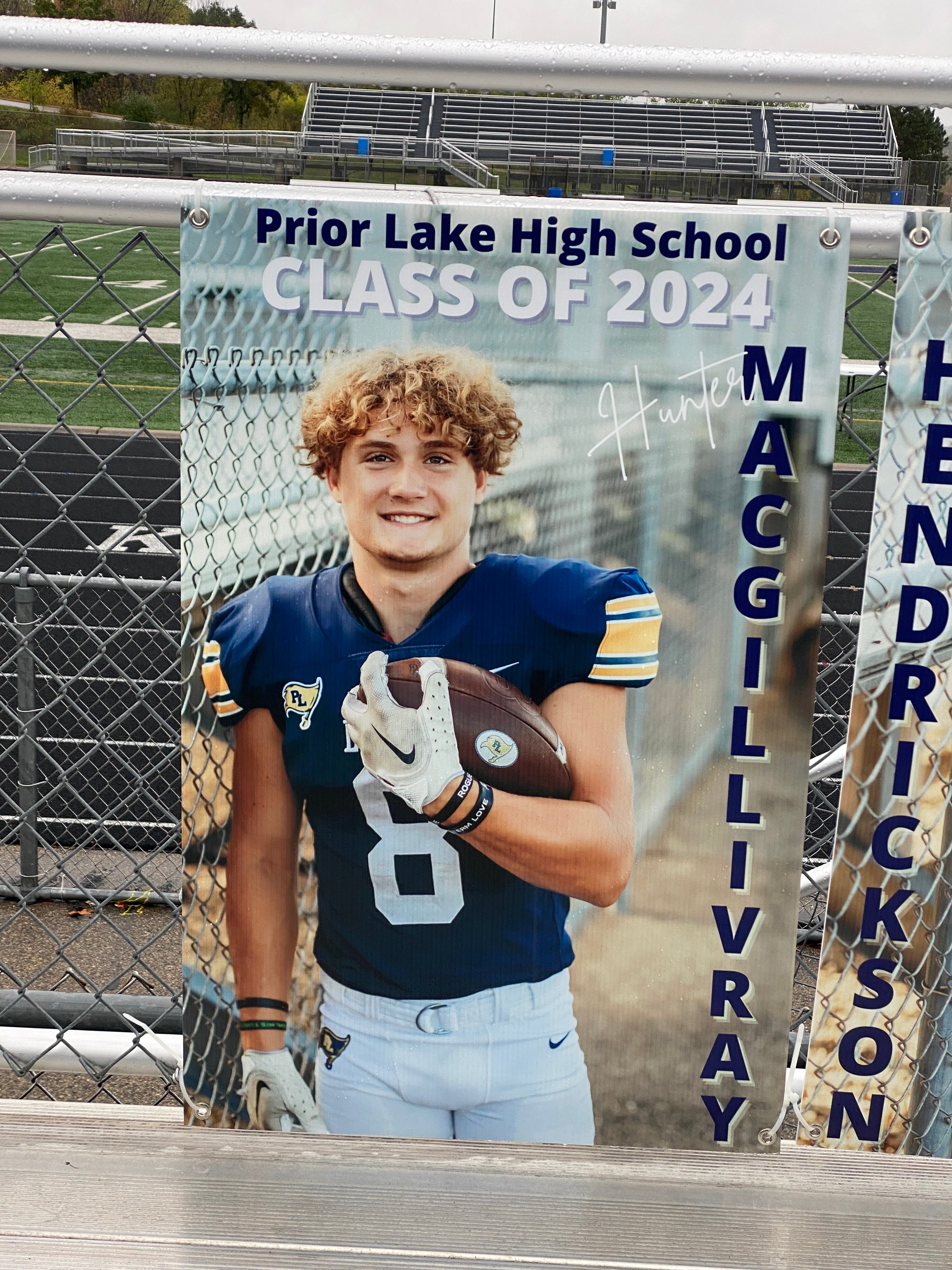 DESIGN ONLY -Senior Posters. Individual poster for each player.