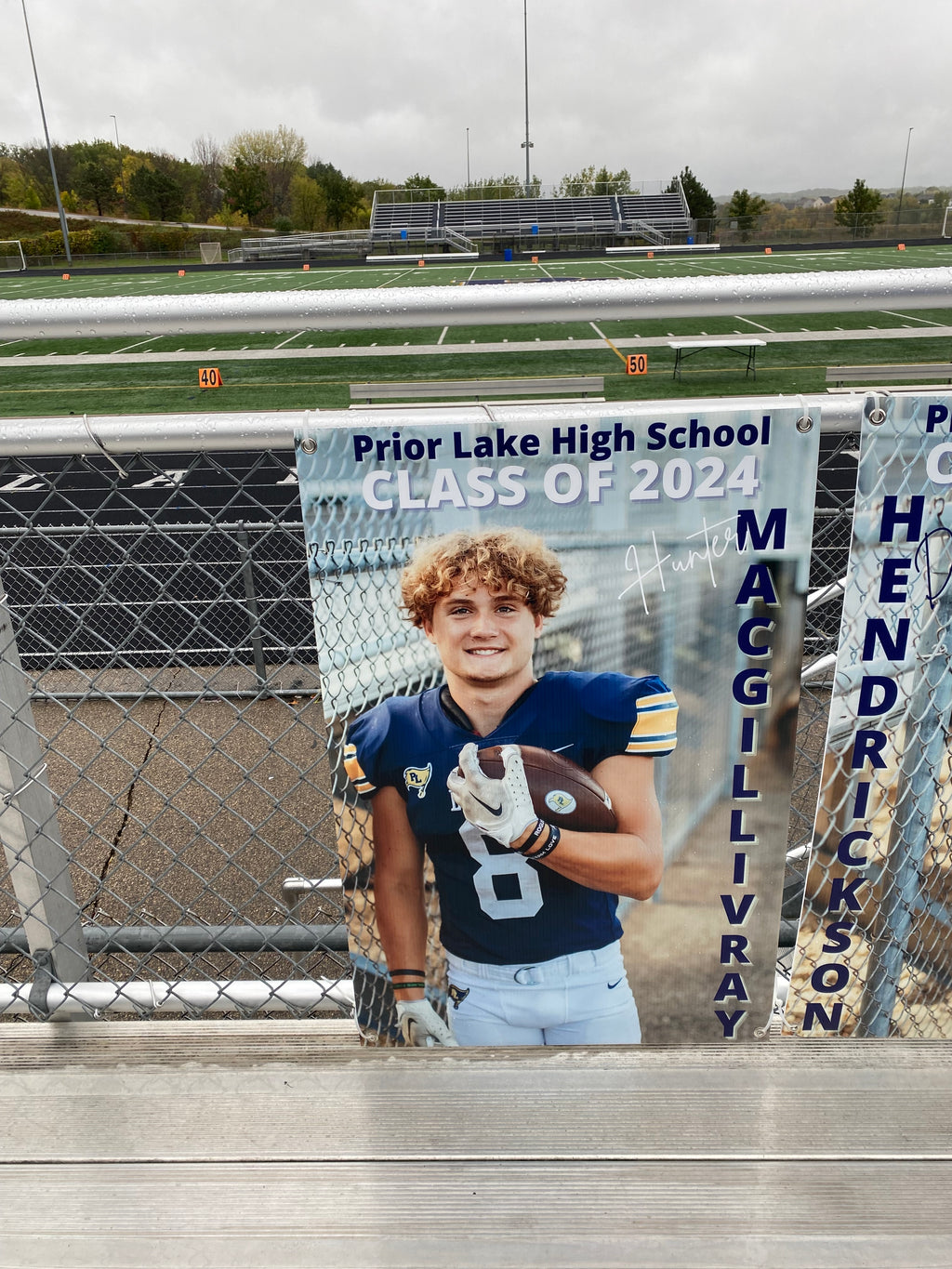 DESIGN ONLY -Senior Posters. Individual poster for each player.