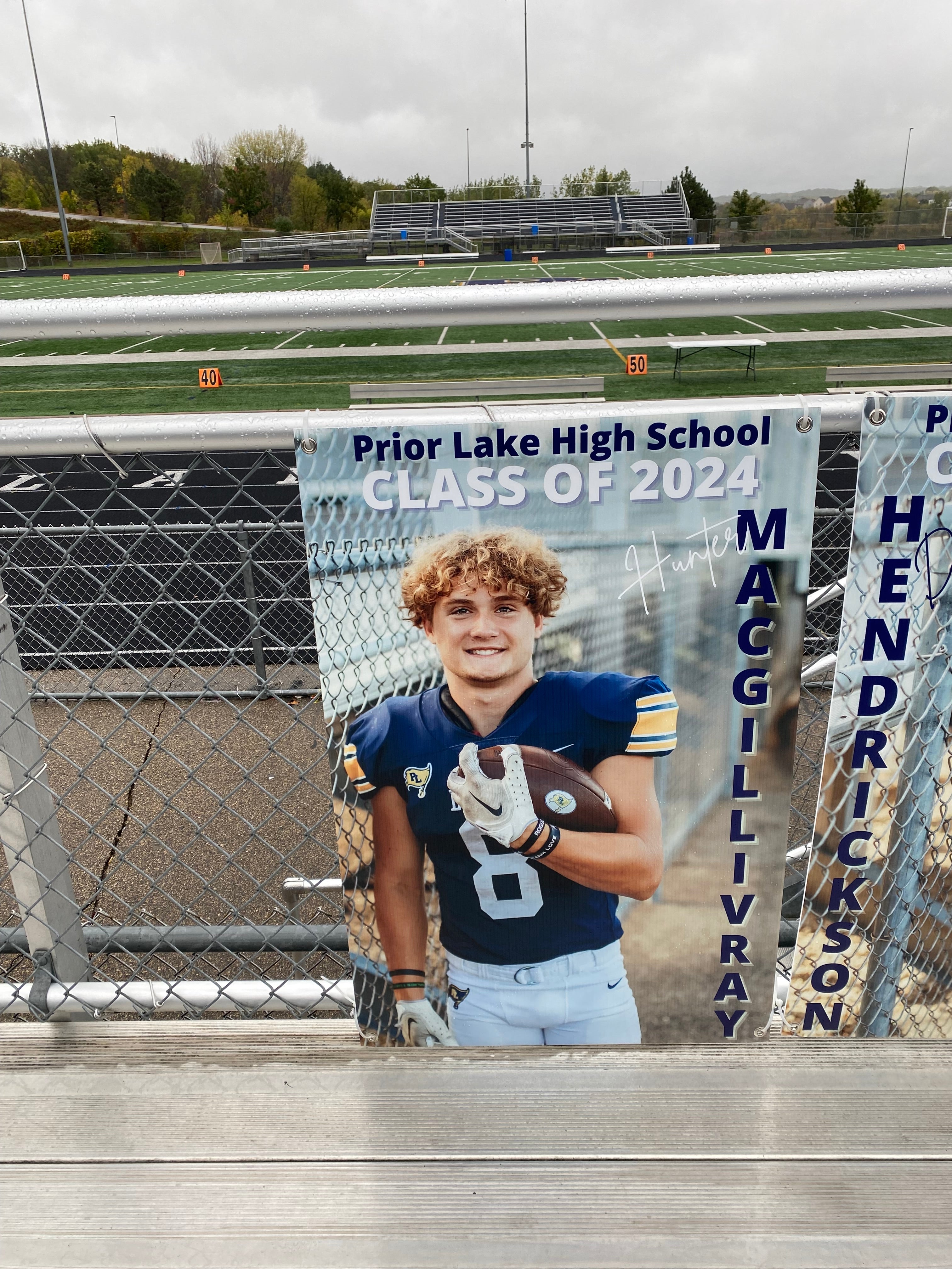 DESIGN ONLY -Senior Posters. Individual poster for each player.