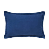 Christmas Believe Indigo Blue Throw Pillow