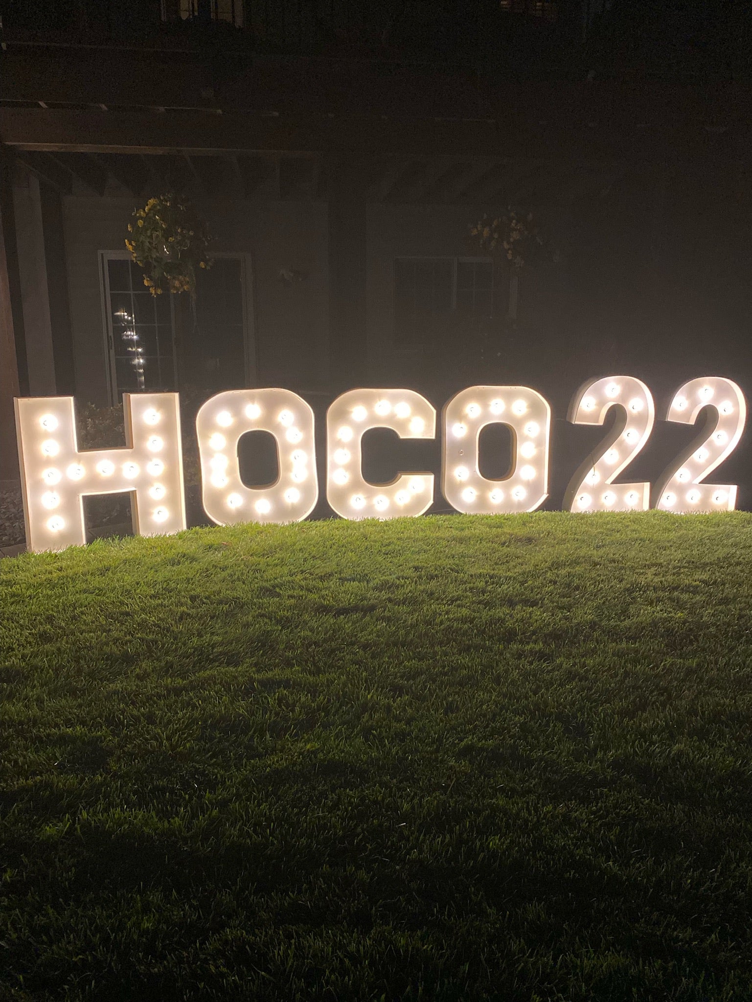 Rent- marquee letter