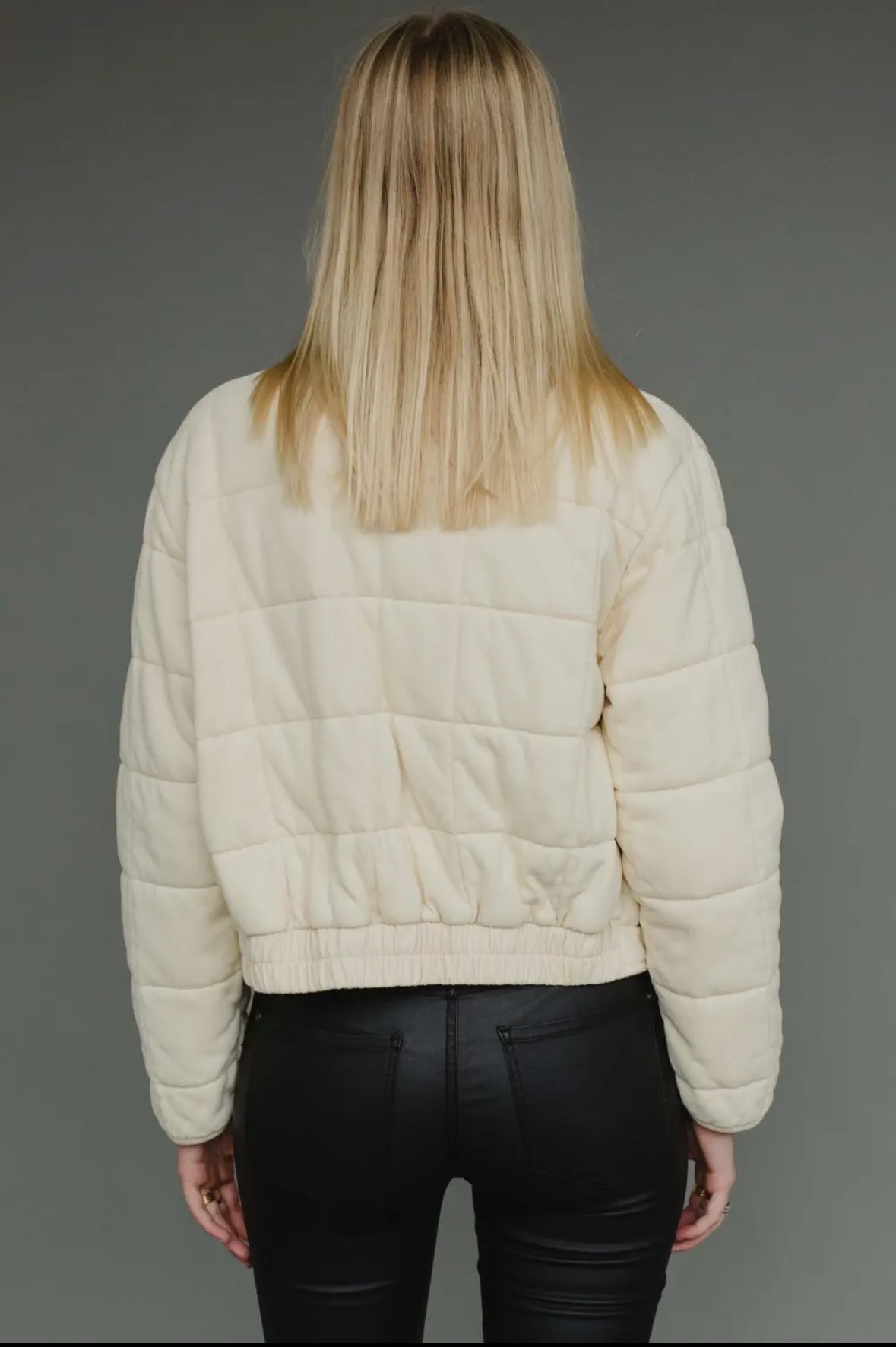 Butter quilted jacket