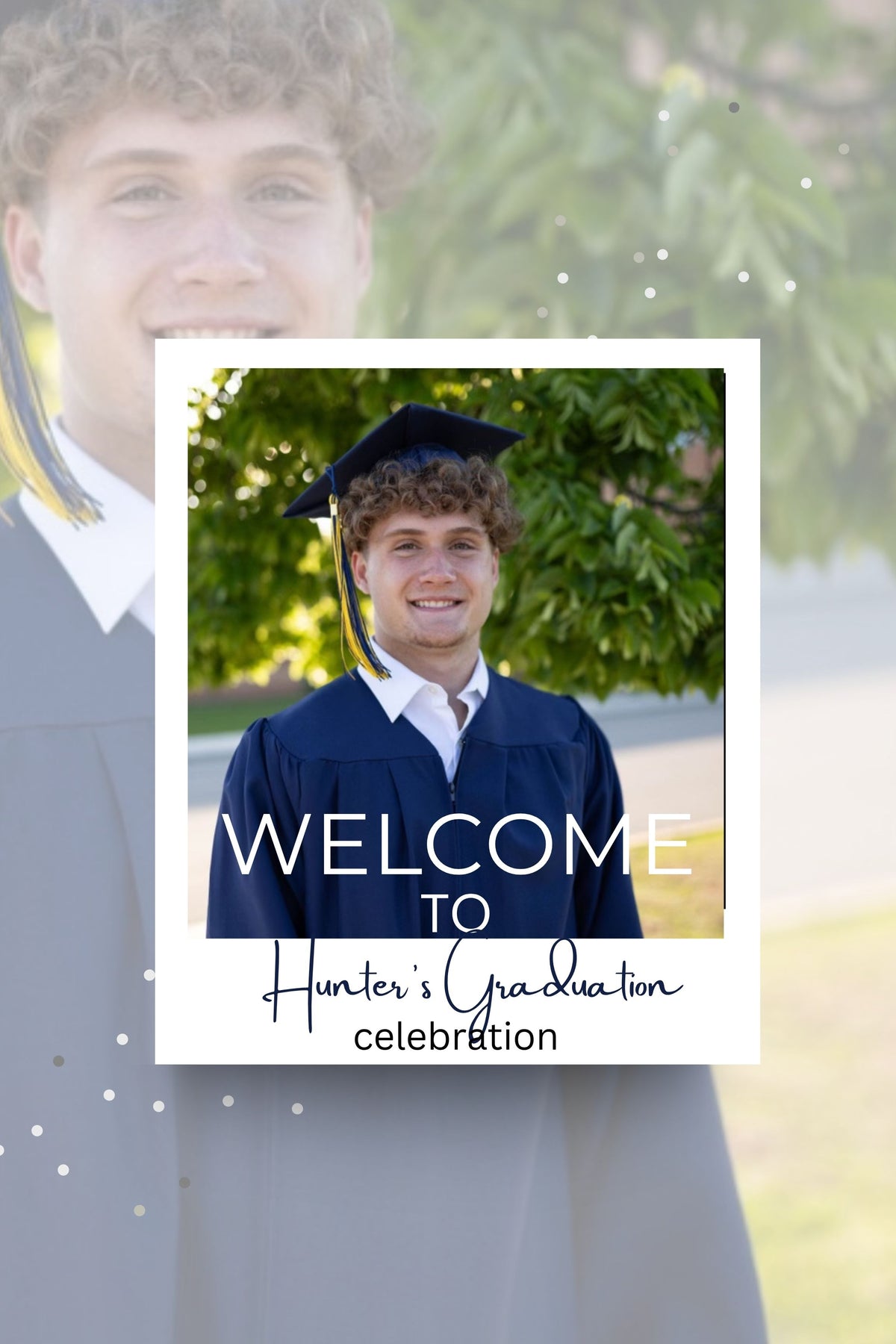DESIGN ONLY -Welcome Sign Banner Poster 1 - poster