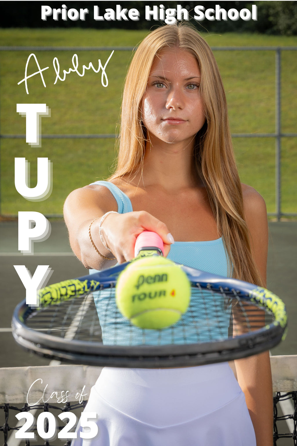 DESIGN ONLY -Senior Posters. Individual poster for each player.