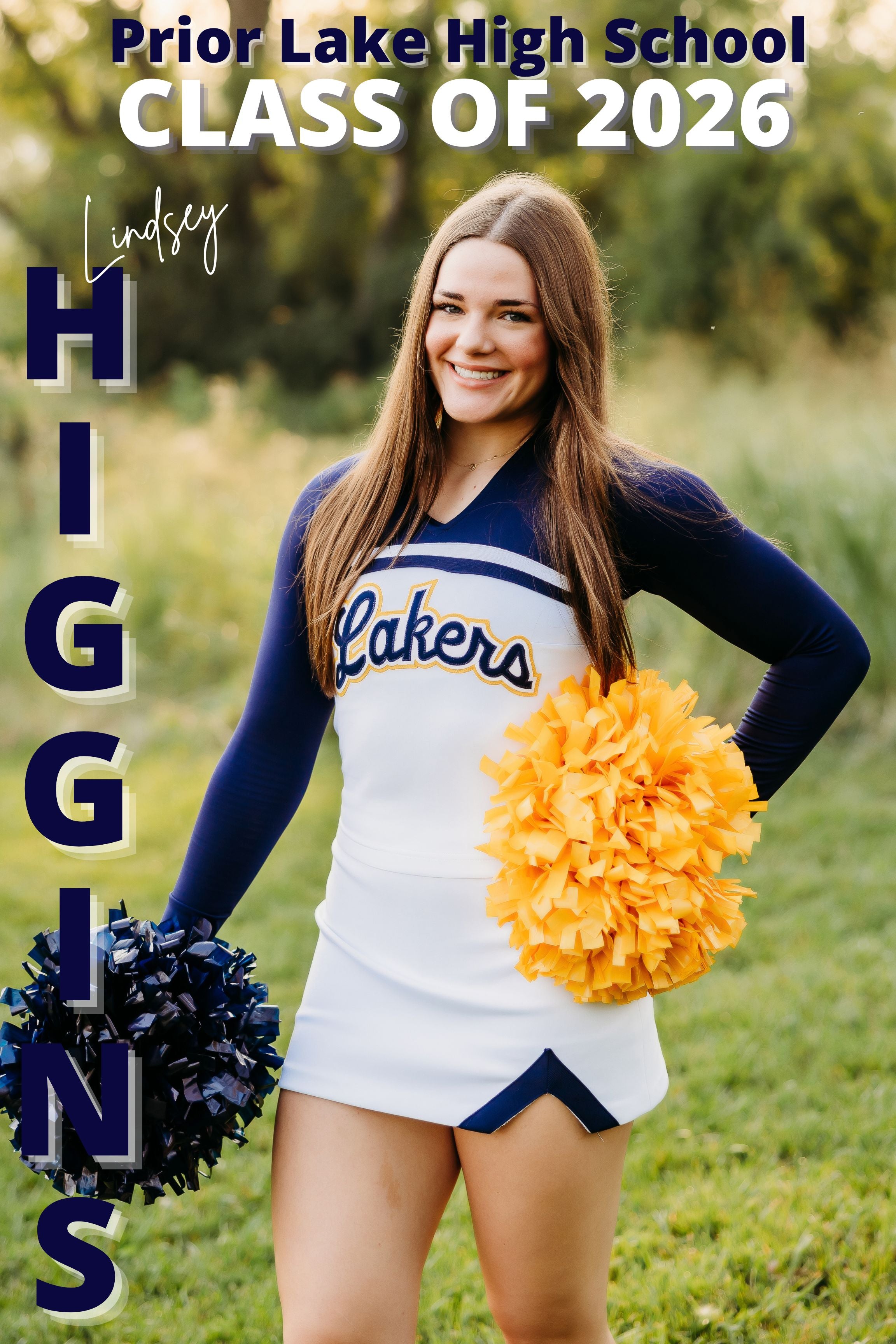 DESIGN ONLY -Senior Posters. Individual poster for each player.