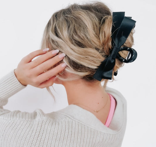 Haven Hair Bow Claw Clip