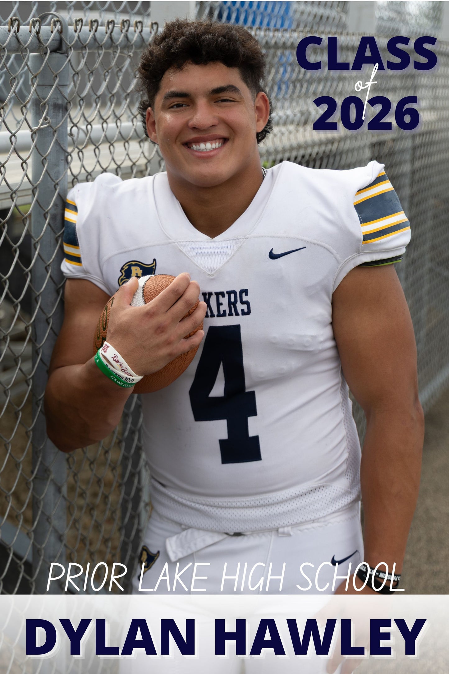 DESIGN ONLY -Senior Posters. Individual poster for each player.