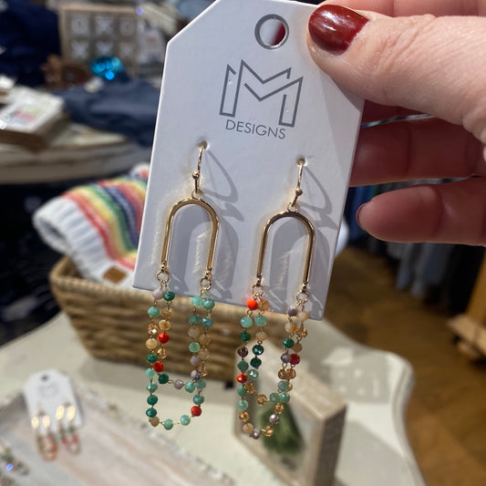 Under the rainbow earrings