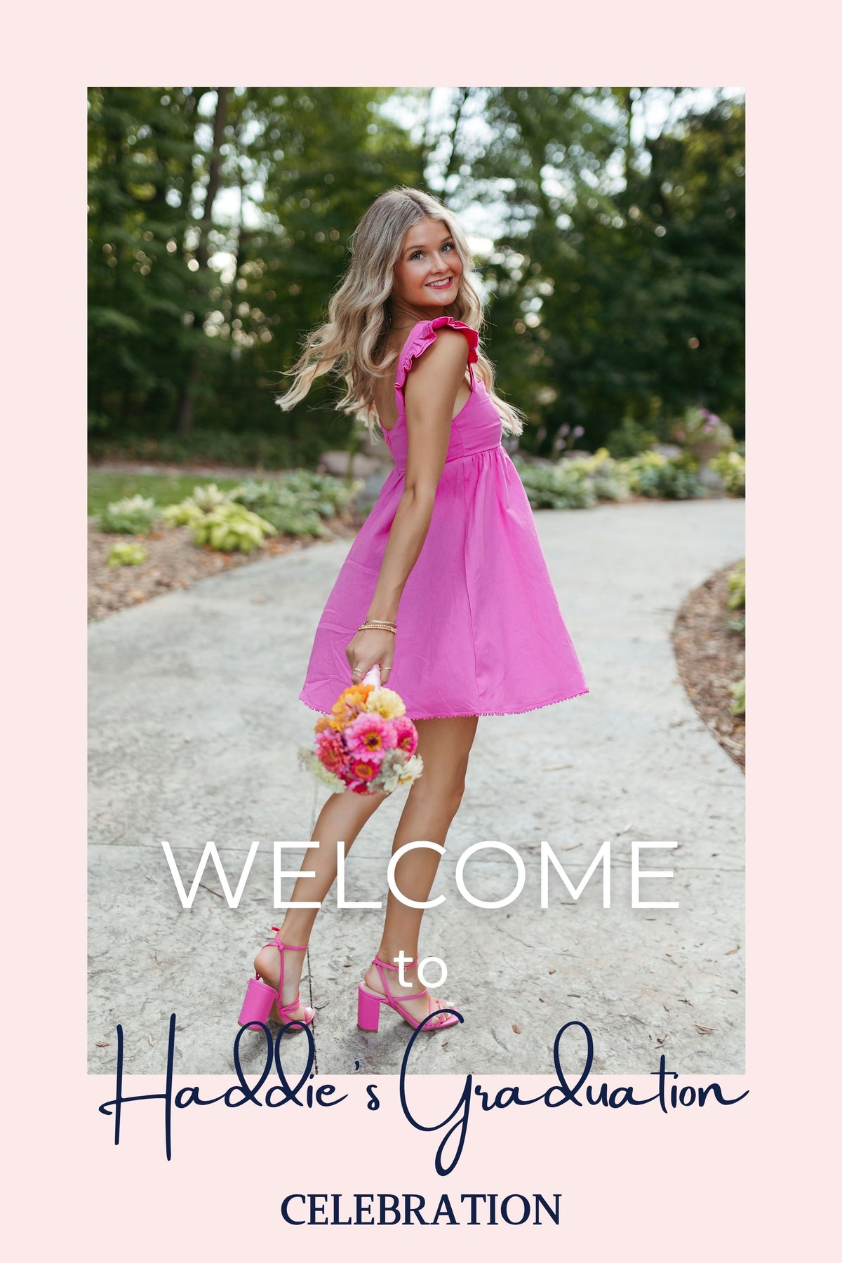 DESIGN ONLY -Welcome Sign Banner Poster 1 - poster