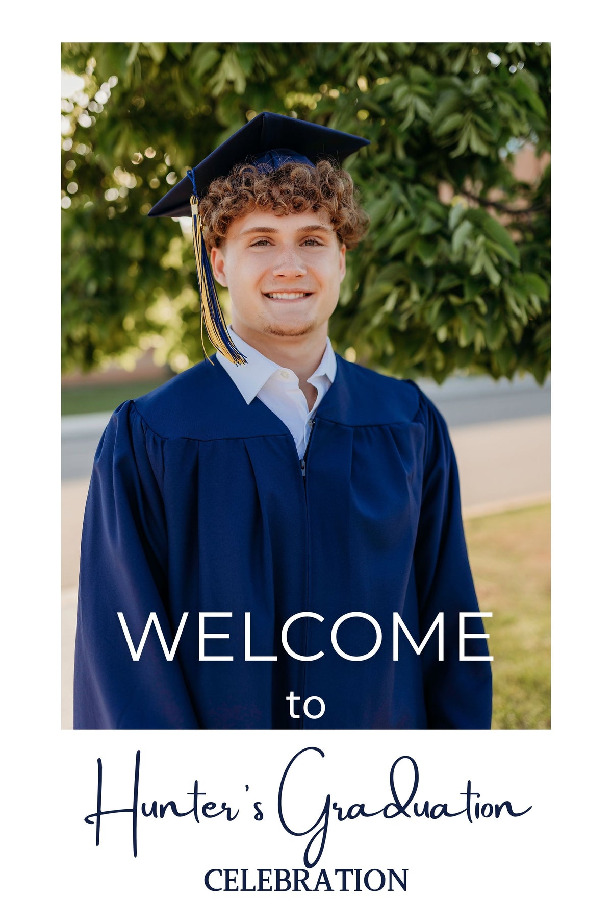 DESIGN ONLY -Welcome Sign Banner Poster 1 - poster