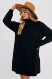 TURTLENECK SWEATER DRESS