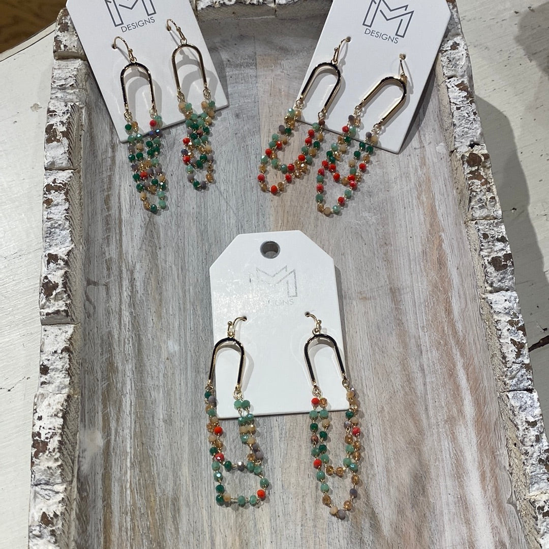 Under the rainbow earrings