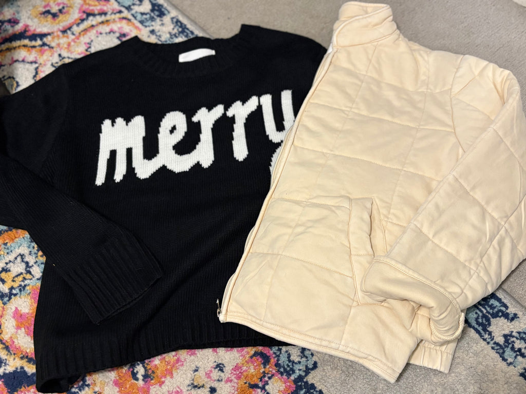 Butter quilted jacket