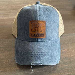 PL leather patch hats! Football and pl lakers