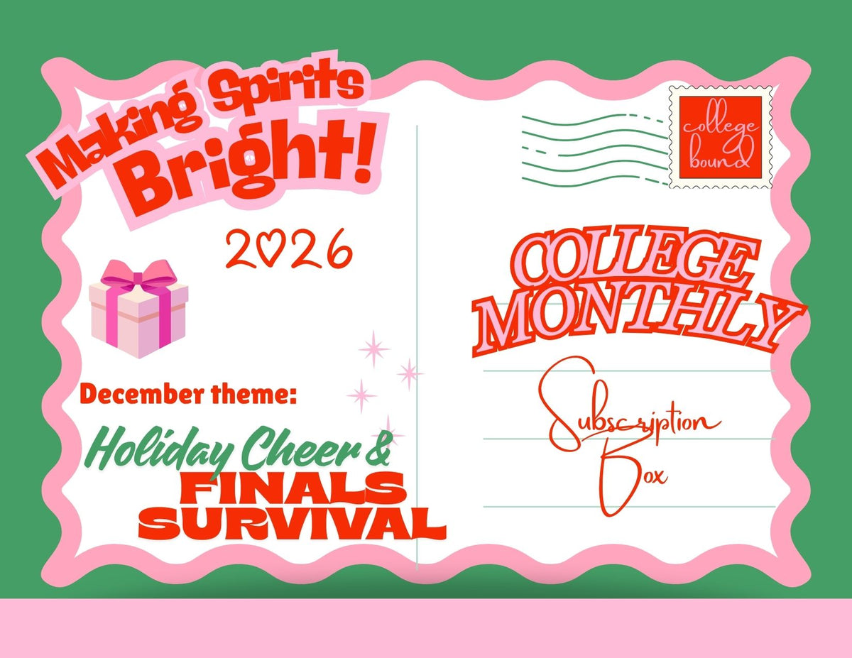 College Care Package Monthly Subscription 🎓💌