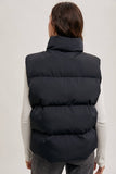 ZIPPER FRONT PUFFER VEST