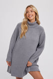 TURTLENECK SWEATER DRESS