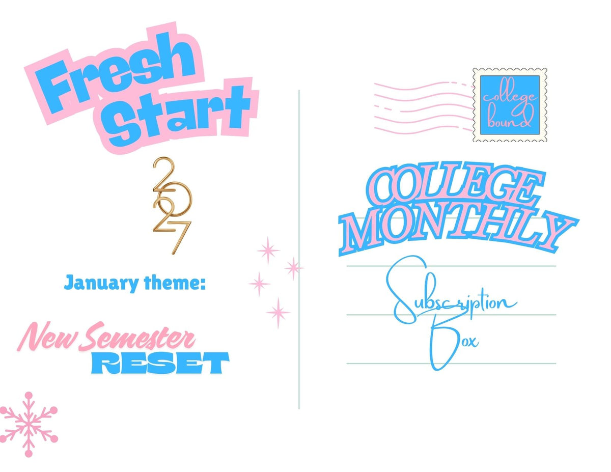 College Care Package Monthly Subscription 🎓💌
