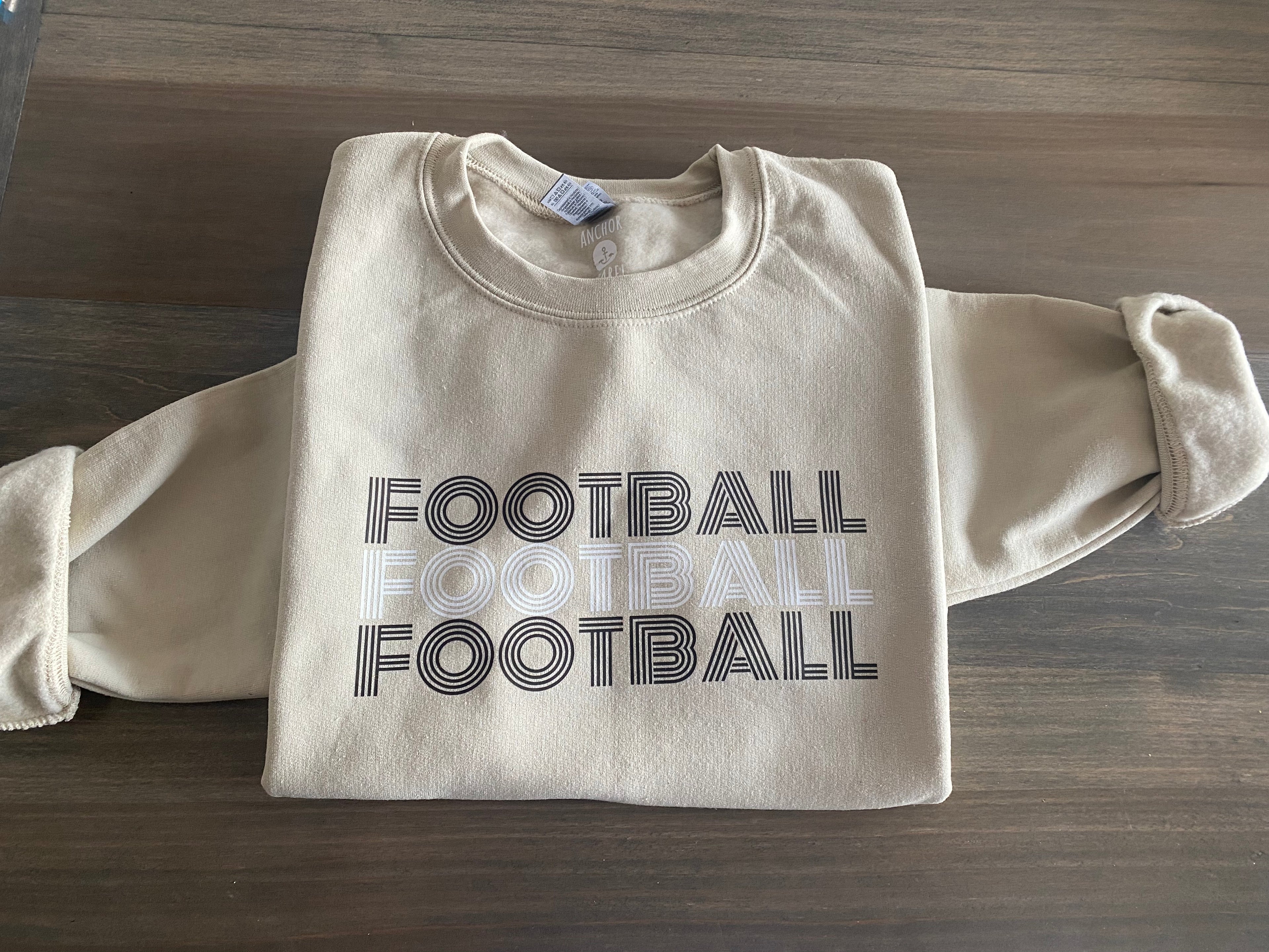 Football crew neck