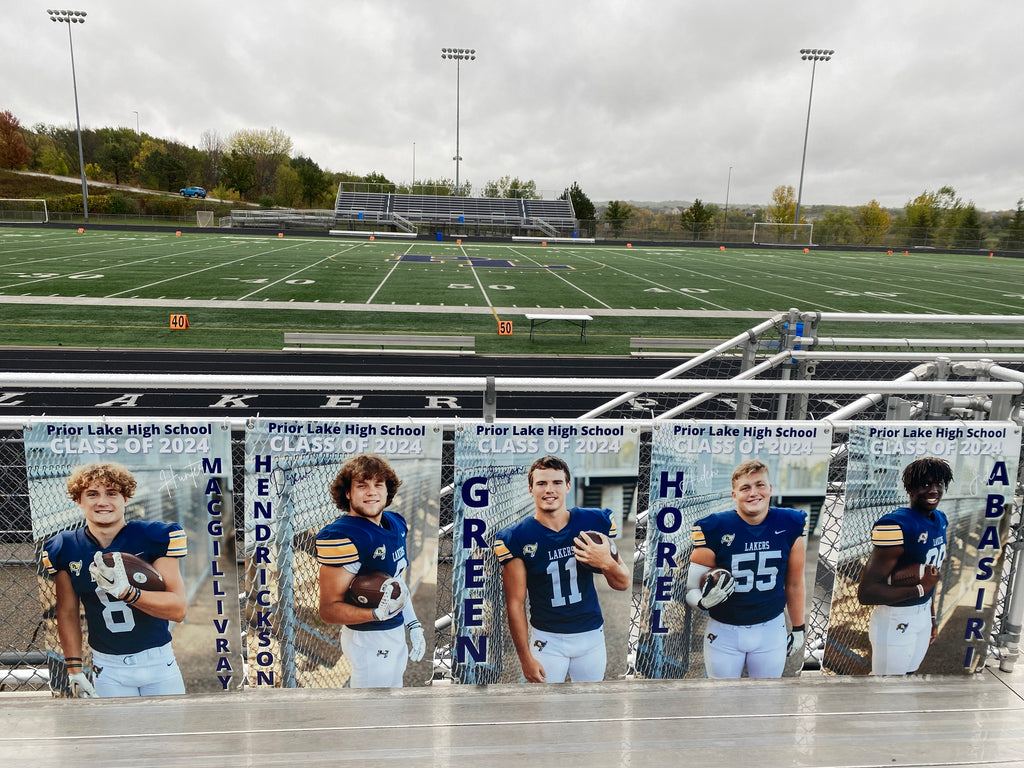 DESIGN ONLY -Senior Posters. Individual poster for each player.