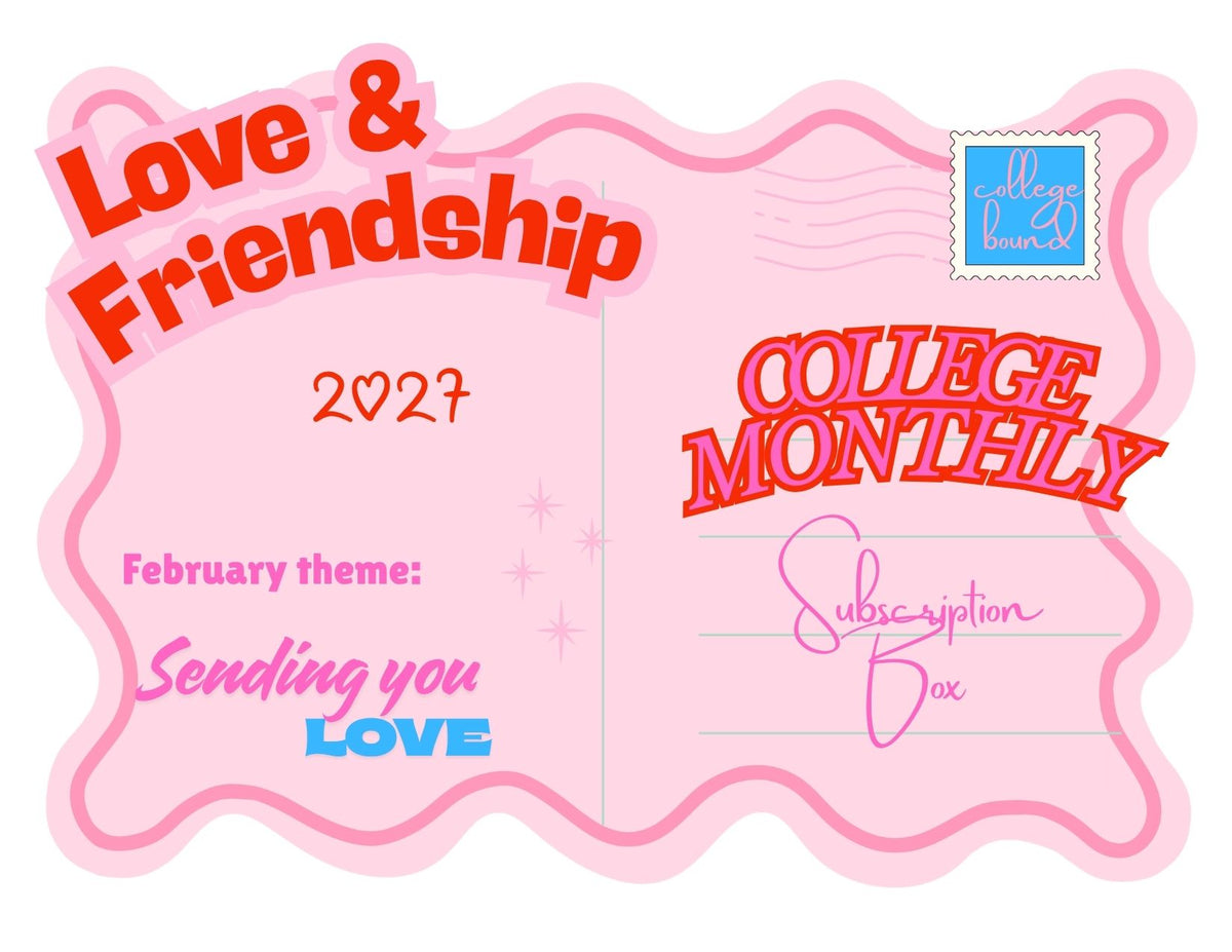 College Care Package Monthly Subscription 🎓💌