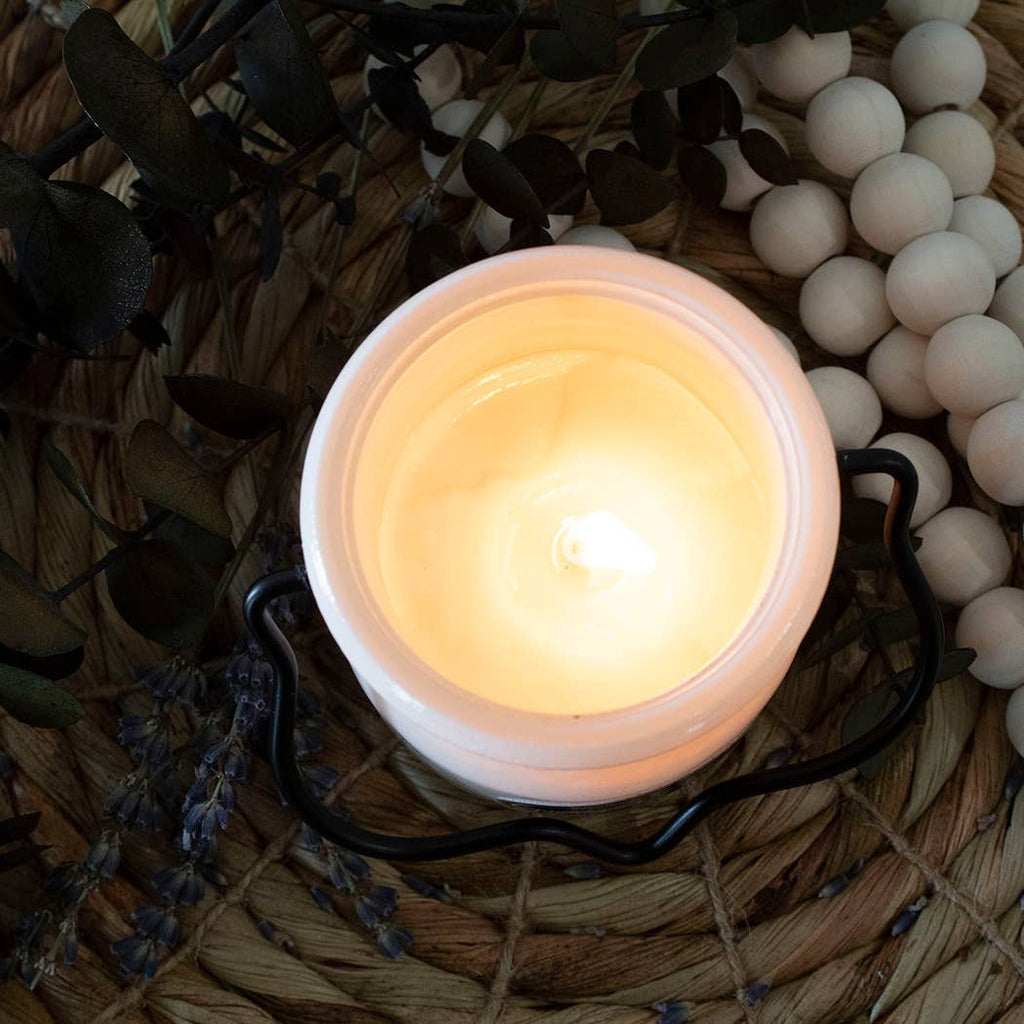 Cream Jar Soy Candle: Pineapple Gelato, by Milkhouse