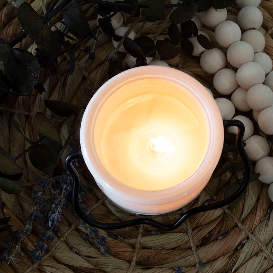 Cream Jar Soy Candle: Pineapple Gelato, by Milkhouse