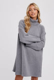 TURTLENECK SWEATER DRESS