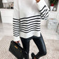Paris Black and White Sweater