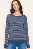 Bently Boat Neck Raglan Sleeve Top