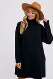 TURTLENECK SWEATER DRESS