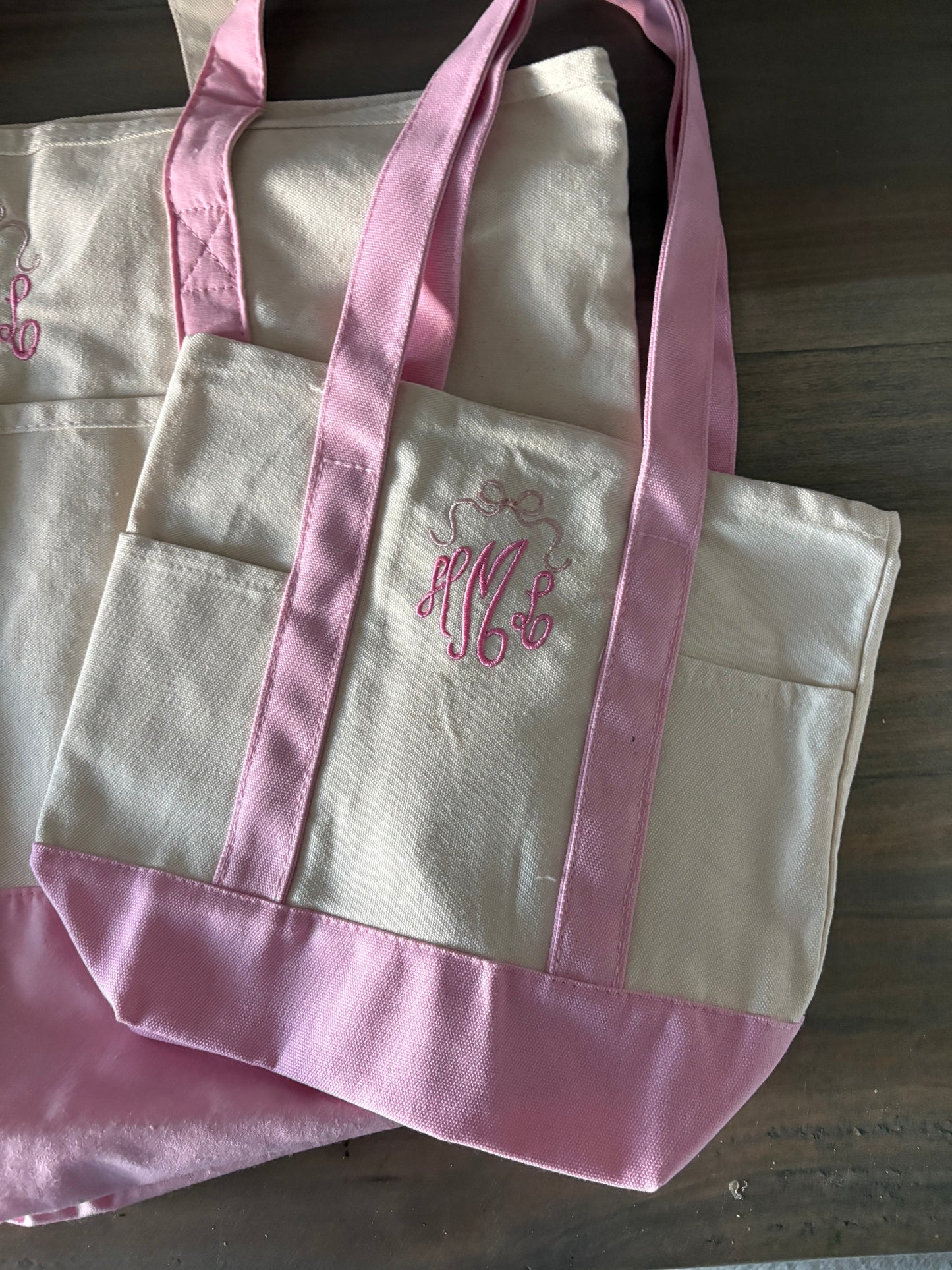 Embroidery Bag with monogram!