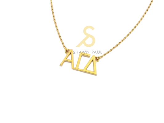 Alpha Gamma Delta Horizontal Lavaliere