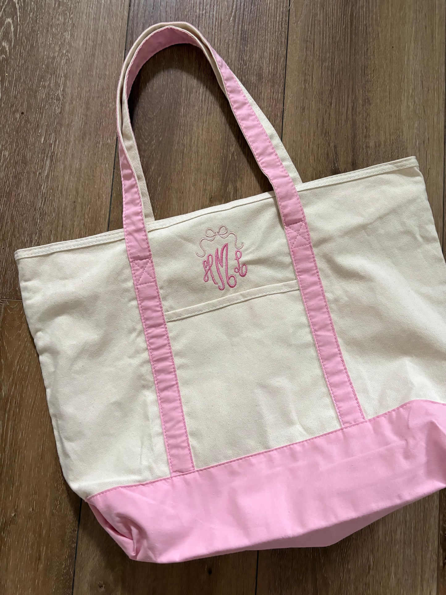 Embroidery Bag with monogram!