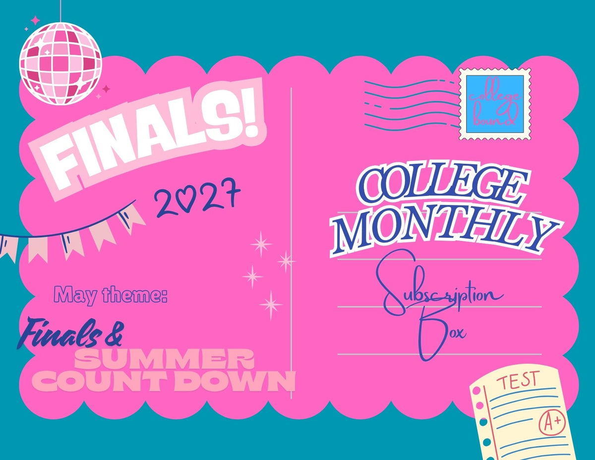 College Care Package Monthly Subscription 🎓💌