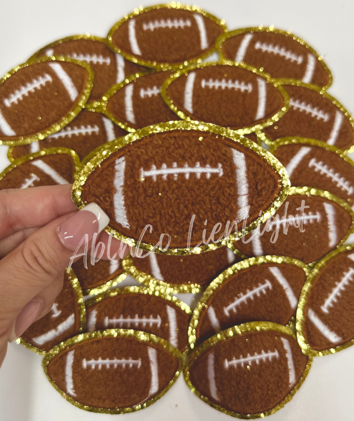 Trucker hat patches 3” football game day chenille patch