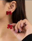 Bow earrings