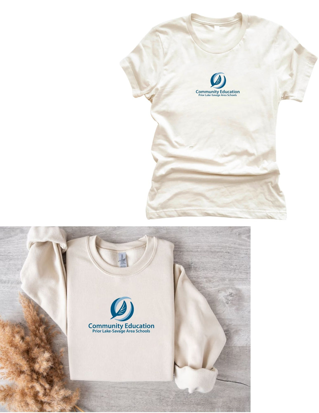 Cream Community Ed Tee or Sweatshirt